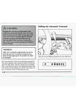 Preview for 98 page of Oldsmobile 1995 Silhouette Owner'S Manual