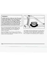 Preview for 132 page of Oldsmobile 1995 Silhouette Owner'S Manual