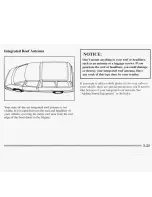 Preview for 181 page of Oldsmobile 1995 Silhouette Owner'S Manual