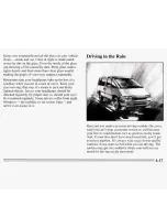 Preview for 199 page of Oldsmobile 1995 Silhouette Owner'S Manual