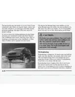 Preview for 200 page of Oldsmobile 1995 Silhouette Owner'S Manual