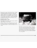 Preview for 207 page of Oldsmobile 1995 Silhouette Owner'S Manual