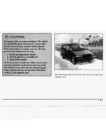 Preview for 247 page of Oldsmobile 1995 Silhouette Owner'S Manual