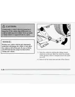 Preview for 252 page of Oldsmobile 1995 Silhouette Owner'S Manual