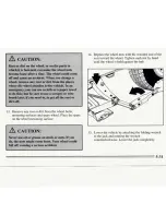 Preview for 253 page of Oldsmobile 1995 Silhouette Owner'S Manual