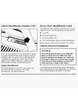 Preview for 311 page of Oldsmobile 1995 Silhouette Owner'S Manual