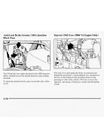 Preview for 316 page of Oldsmobile 1995 Silhouette Owner'S Manual