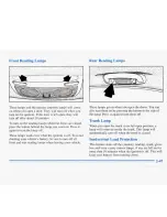 Предварительный просмотр 103 страницы Oldsmobile 1996 Aurora Owner'S Manual