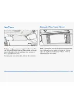 Предварительный просмотр 109 страницы Oldsmobile 1996 Aurora Owner'S Manual