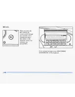 Предварительный просмотр 136 страницы Oldsmobile 1996 Aurora Owner'S Manual