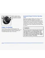 Предварительный просмотр 222 страницы Oldsmobile 1996 Aurora Owner'S Manual