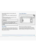 Предварительный просмотр 103 страницы Oldsmobile 1996 Eighty-Eight Owner'S Manual