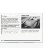 Предварительный просмотр 251 страницы Oldsmobile 1997 88 Owner'S Manual