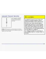 Предварительный просмотр 77 страницы Oldsmobile 1997 Achieva Owner'S Manual