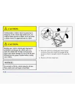 Предварительный просмотр 222 страницы Oldsmobile 1997 Achieva Owner'S Manual