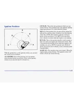 Предварительный просмотр 77 страницы Oldsmobile 1997 Aurora Owner'S Manual