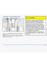 Предварительный просмотр 81 страницы Oldsmobile 1997 Aurora Owner'S Manual