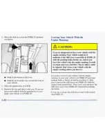 Предварительный просмотр 86 страницы Oldsmobile 1997 Aurora Owner'S Manual