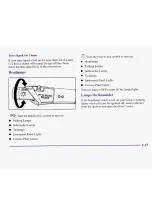 Предварительный просмотр 93 страницы Oldsmobile 1997 Aurora Owner'S Manual