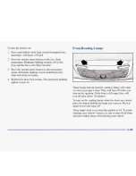 Предварительный просмотр 105 страницы Oldsmobile 1997 Aurora Owner'S Manual