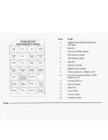 Предварительный просмотр 316 страницы Oldsmobile 1997 Aurora Owner'S Manual