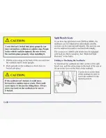 Preview for 26 page of Oldsmobile 1997 Silhouette Owner'S Manual