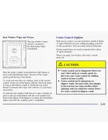 Preview for 143 page of Oldsmobile 1997 Silhouette Owner'S Manual