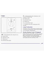 Preview for 147 page of Oldsmobile 1997 Silhouette Owner'S Manual