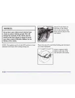 Предварительный просмотр 202 страницы Oldsmobile 1998 Achieva Owner'S Manual