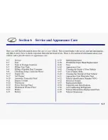 Предварительный просмотр 229 страницы Oldsmobile 1998 Achieva Owner'S Manual