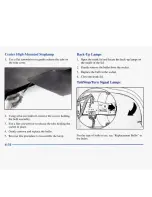 Предварительный просмотр 262 страницы Oldsmobile 1998 Achieva Owner'S Manual