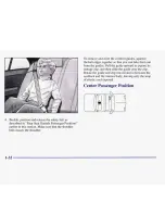 Предварительный просмотр 40 страницы Oldsmobile 1998 Intrigue Owner'S Manual