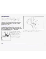 Предварительный просмотр 20 страницы Oldsmobile 1998 Silhouette Owner'S Manual