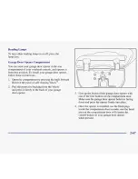 Предварительный просмотр 169 страницы Oldsmobile 1998 Silhouette Owner'S Manual