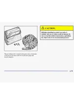 Предварительный просмотр 181 страницы Oldsmobile 1998 Silhouette Owner'S Manual