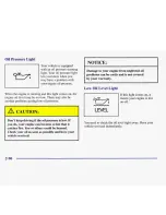 Предварительный просмотр 198 страницы Oldsmobile 1998 Silhouette Owner'S Manual