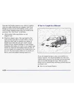 Предварительный просмотр 260 страницы Oldsmobile 1998 Silhouette Owner'S Manual