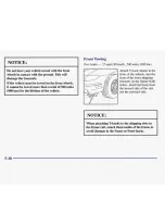 Предварительный просмотр 284 страницы Oldsmobile 1998 Silhouette Owner'S Manual