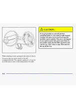 Предварительный просмотр 316 страницы Oldsmobile 1998 Silhouette Owner'S Manual