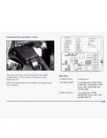 Предварительный просмотр 371 страницы Oldsmobile 1998 Silhouette Owner'S Manual