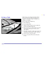 Предварительный просмотр 168 страницы Oldsmobile 1999 Alero Owner'S Manual