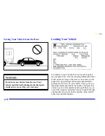 Предварительный просмотр 184 страницы Oldsmobile 1999 Alero Owner'S Manual