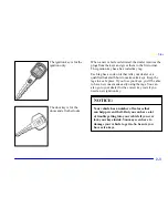 Предварительный просмотр 61 страницы Oldsmobile 1999 Aurora Owner'S Manual