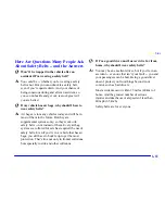 Предварительный просмотр 17 страницы Oldsmobile 1999 Cutlass Owner'S Manual