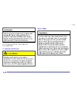 Предварительный просмотр 258 страницы Oldsmobile 1999 Cutlass Owner'S Manual