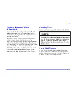 Предварительный просмотр 265 страницы Oldsmobile 1999 Cutlass Owner'S Manual