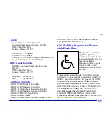 Предварительный просмотр 317 страницы Oldsmobile 1999 Cutlass Owner'S Manual