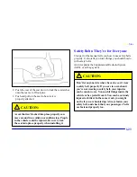 Предварительный просмотр 29 страницы Oldsmobile 1999 Silhouette Owner'S Manual