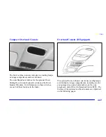 Предварительный просмотр 165 страницы Oldsmobile 1999 Silhouette Owner'S Manual