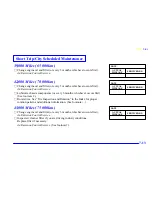 Предварительный просмотр 381 страницы Oldsmobile 1999 Silhouette Owner'S Manual